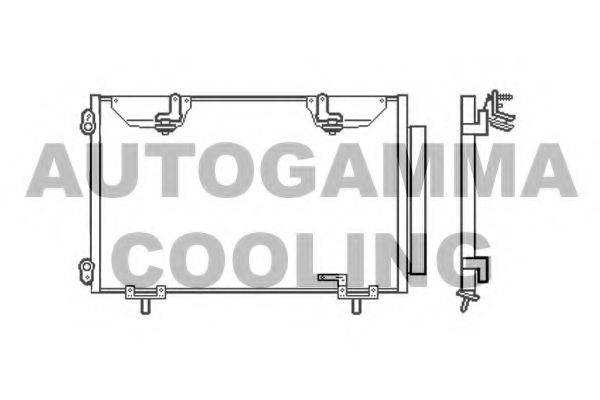 AUTOGAMMA 104766 Конденсатор, кондиціонер