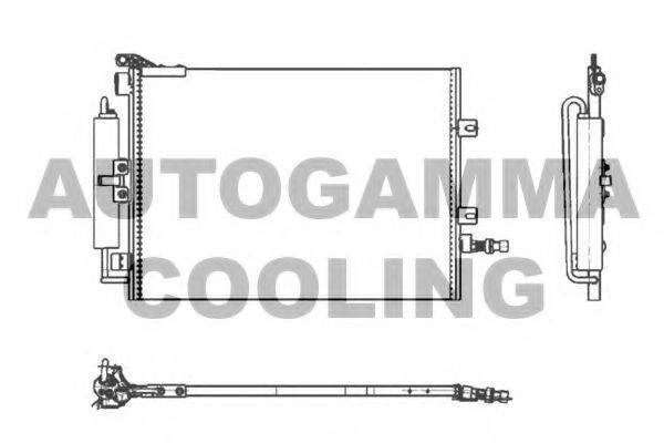 AUTOGAMMA 104917 Конденсатор, кондиціонер