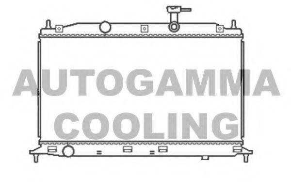 AUTOGAMMA 105046 Радіатор, охолодження двигуна