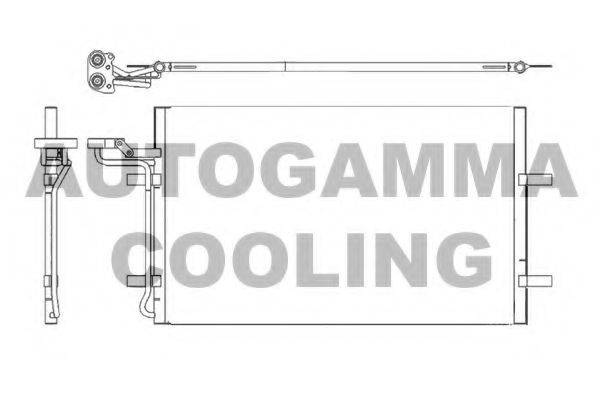 AUTOGAMMA 105199 Конденсатор, кондиціонер