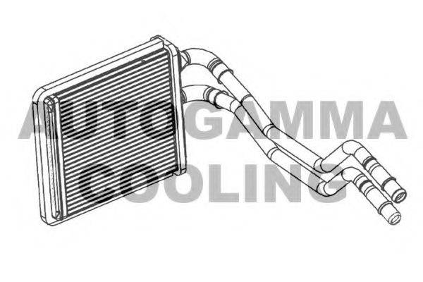 AUTOGAMMA 105706 Теплообмінник, опалення салону
