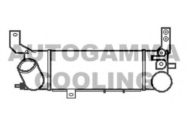 AUTOGAMMA 105708 Інтеркулер