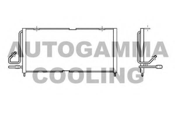 AUTOGAMMA 105710 Конденсатор, кондиціонер