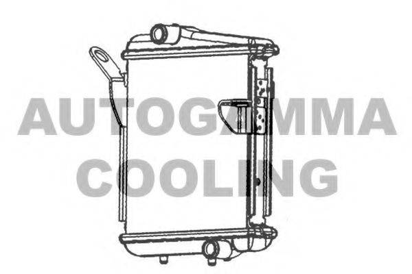 AUTOGAMMA 105746 Радіатор, охолодження двигуна