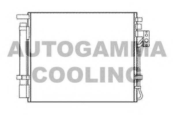 AUTOGAMMA 105982 Конденсатор, кондиціонер