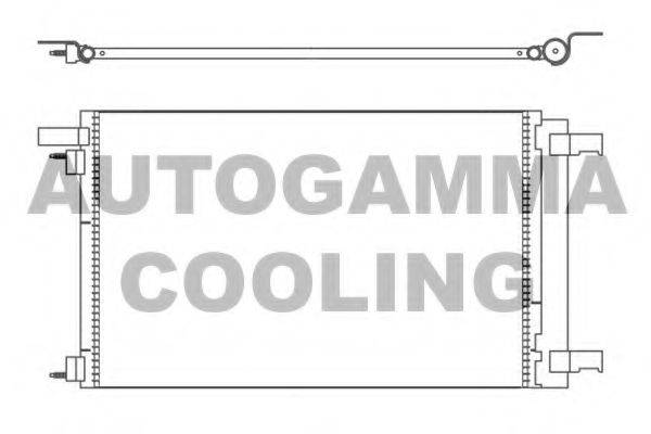 AUTOGAMMA 107026 Конденсатор, кондиціонер