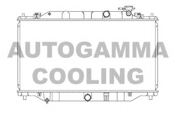 AUTOGAMMA 107350 Радіатор, охолодження двигуна