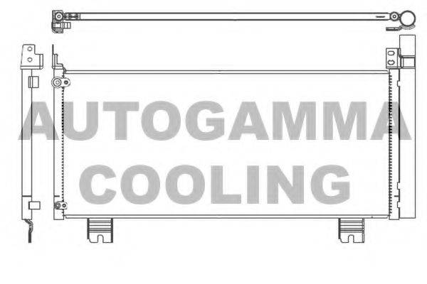 AUTOGAMMA 107358 Конденсатор, кондиціонер