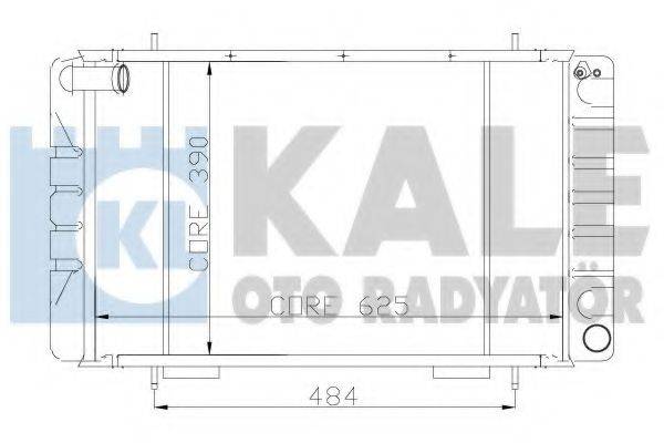 KALE OTO RADYATOR 128999 Радіатор, охолодження двигуна