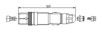 BREMI 13313A5 Вилка, свічка запалювання