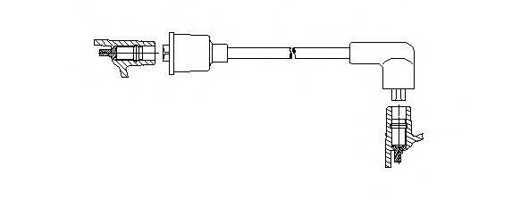 BREMI 34832 Провід запалювання