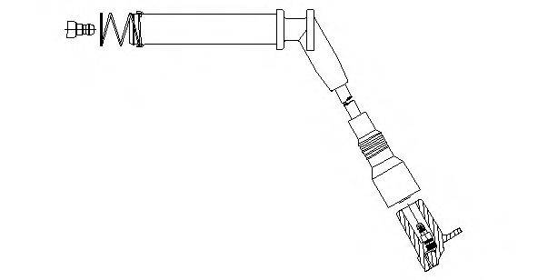 BREMI 36940 Провід запалювання
