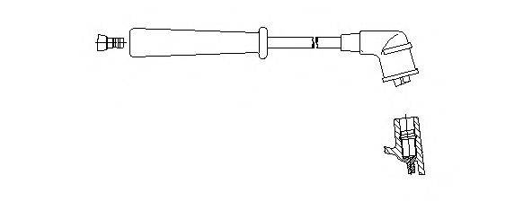 BREMI 3A2330 Провід запалювання