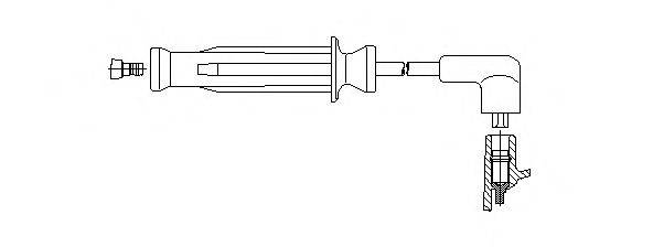 BREMI 46638 Провід запалювання