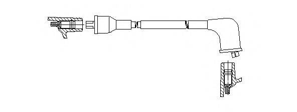 BREMI 615E43 Провід запалювання