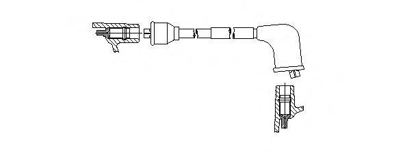 BREMI 619E25 Провід запалювання