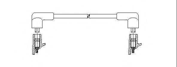 BREMI 62760 Провід запалювання