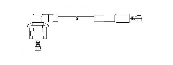 BREMI 67555 Провід запалювання