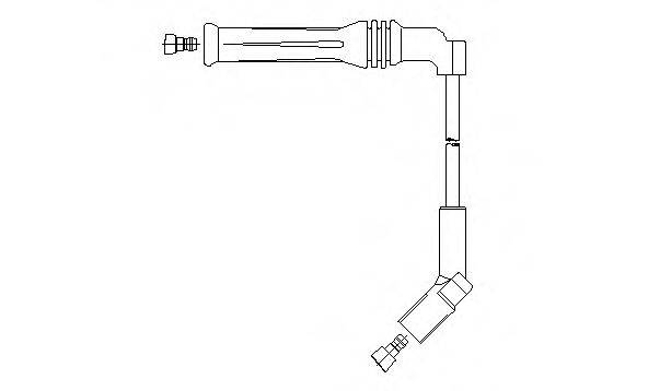 BREMI 68720 Провід запалювання