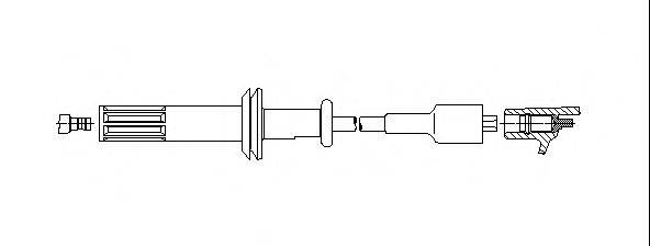 BREMI 6A09103 Провід запалювання