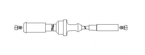 BREMI 6A1375 Провід запалювання