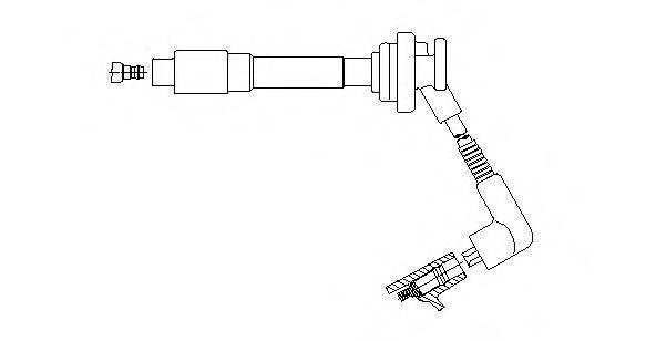 BREMI 6A19E56 Провід запалювання
