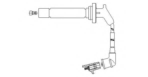 BREMI 754E36 Провід запалювання