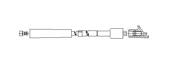 BREMI 8A13E66 Провід запалювання