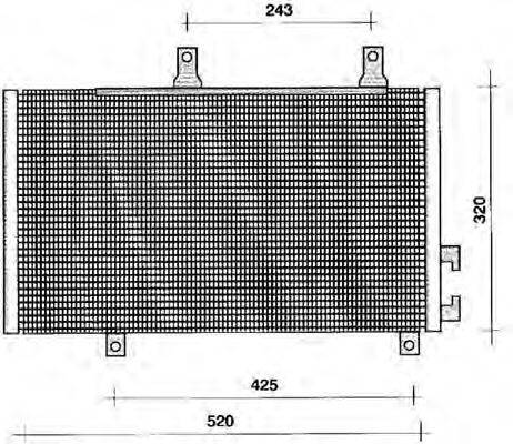 ELECTRO AUTO 30F0052 Конденсатор, кондиціонер