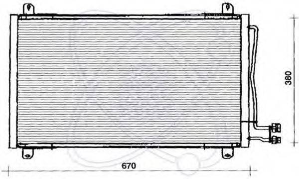 ELECTRO AUTO 30M0022 Конденсатор, кондиціонер