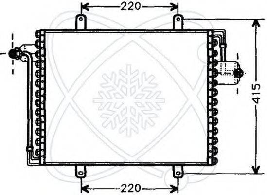 ELECTRO AUTO 30R0023 Конденсатор, кондиціонер