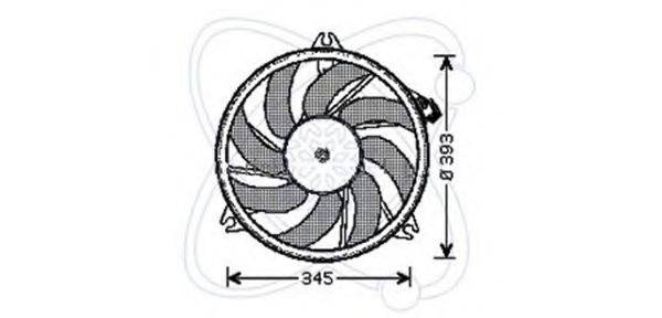 ELECTRO AUTO 32VC018 Вентилятор, охолодження двигуна