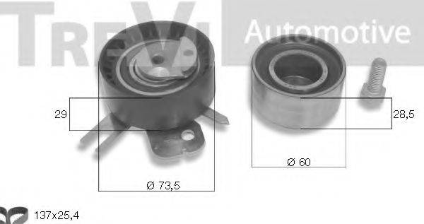 TREVI AUTOMOTIVE KD1070 Комплект ременя ГРМ