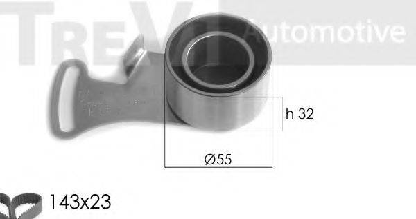 TREVI AUTOMOTIVE KD1170 Комплект ременя ГРМ