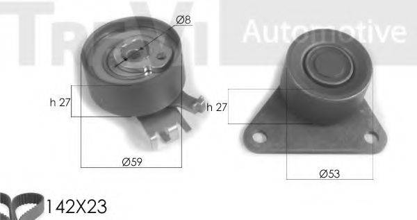 TREVI AUTOMOTIVE KD1234 Комплект ременя ГРМ