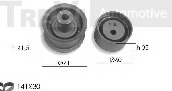 TREVI AUTOMOTIVE KD1420 Комплект ременя ГРМ