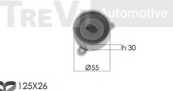 TREVI AUTOMOTIVE KD1455 Комплект ременя ГРМ