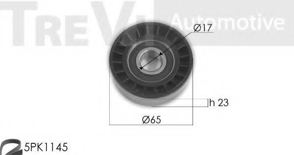 TREVI AUTOMOTIVE KA1069F Полікліновий ремінний комплект