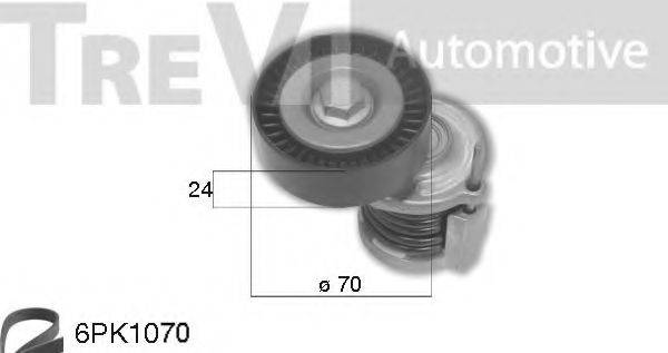 TREVI AUTOMOTIVE KA1196 Полікліновий ремінний комплект