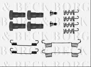 BORG & BECK BBK6248 Комплектуючі, колодки дискового гальма