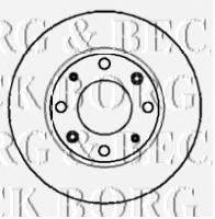 BORG & BECK BBD4882 гальмівний диск