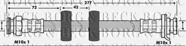 BORG & BECK BBH6888 Гальмівний шланг