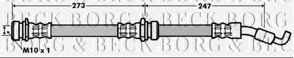 BORG & BECK BBH7077 Гальмівний шланг