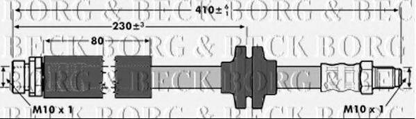 BORG & BECK BBH7293 Гальмівний шланг