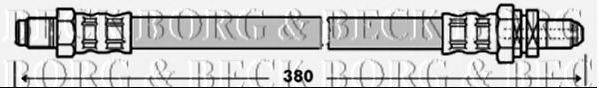 BORG & BECK BBH7326 Гальмівний шланг