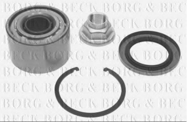 BORG & BECK BWK1034 Комплект підшипника маточини колеса