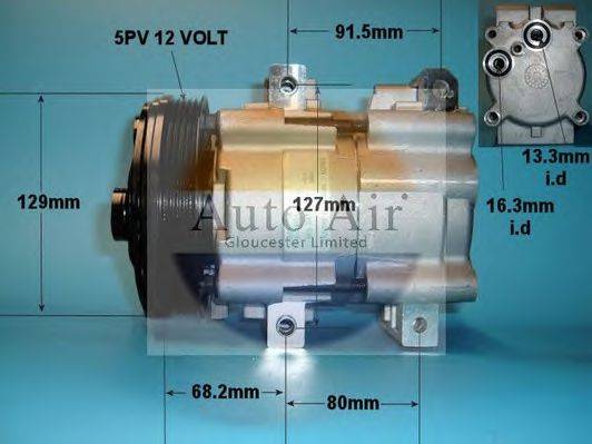 AUTO AIR GLOUCESTER 140236 Компресор, кондиціонер