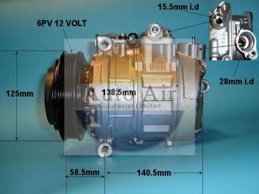 AUTO AIR GLOUCESTER 140261 Компресор, кондиціонер