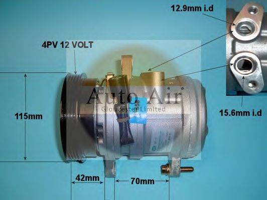 AUTO AIR GLOUCESTER 141018 Компресор, кондиціонер