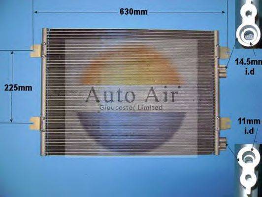 AUTO AIR GLOUCESTER 161312A Конденсатор, кондиціонер